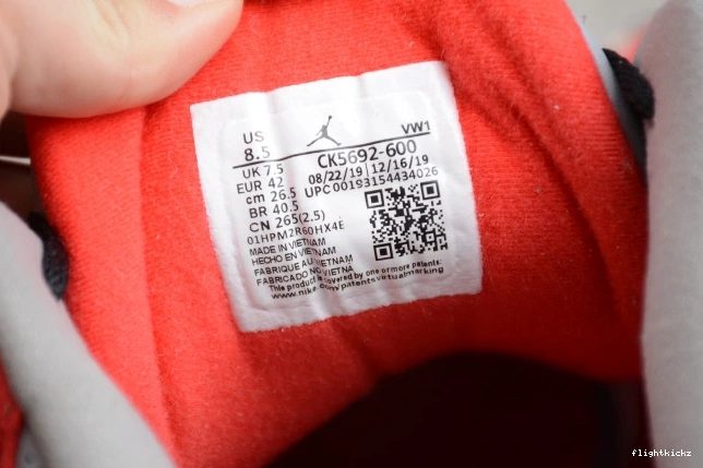 Red Air CK5692-600 Jordan 3 Cement 0809